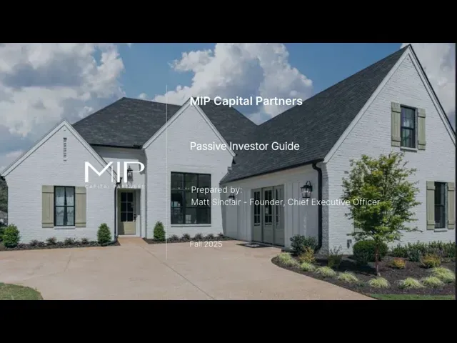 MIP Capital Partners - Passive Investor Guide