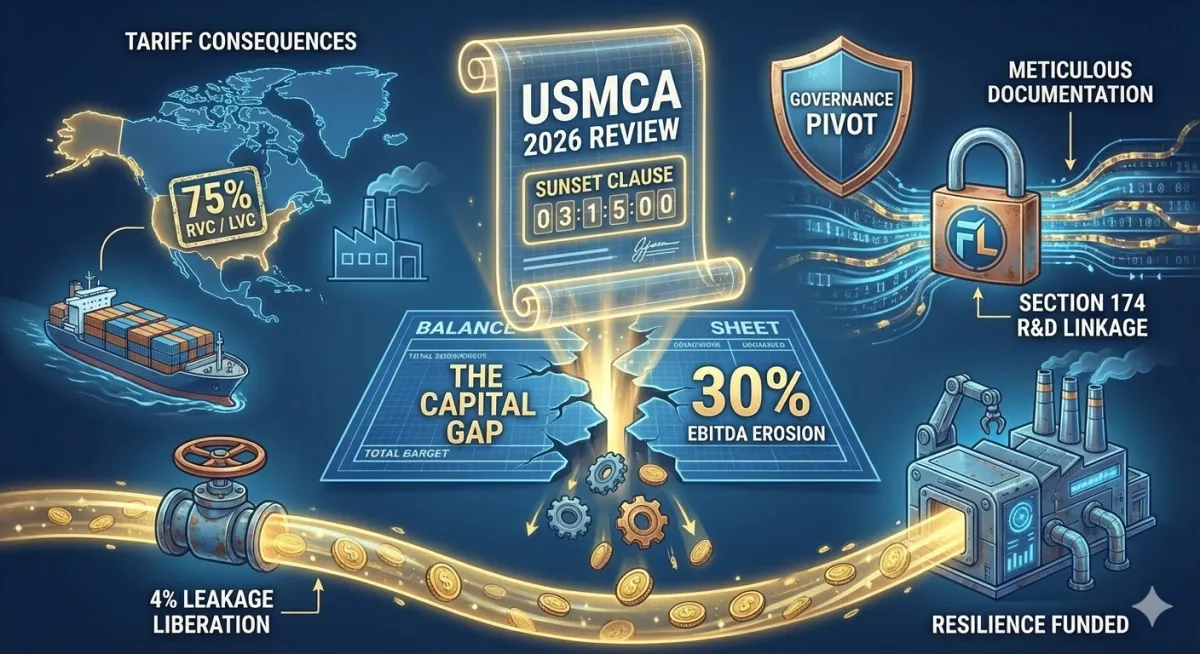 The 2026 USMCA Review: Is Your Balance Sheet Ready for the "Sunset" Conversation? Post