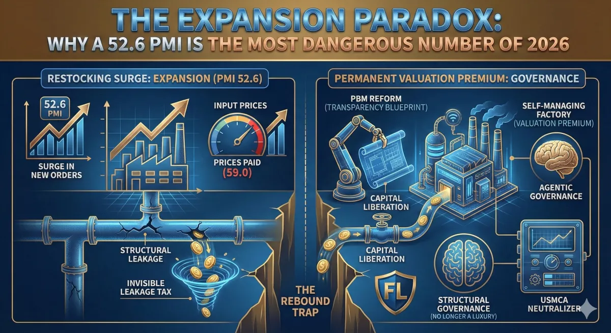 The Expansion Paradox: Why a 52.6 PMI Is the Most Dangerous Number of 2026