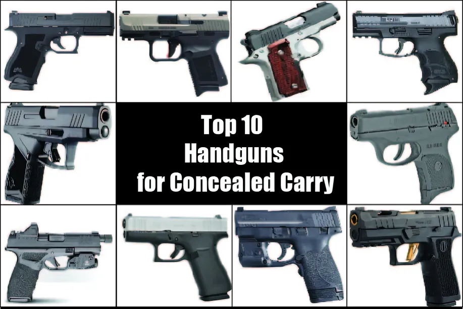 Top 10 Handguns for Concealed Carry - Published : 10/09/2024