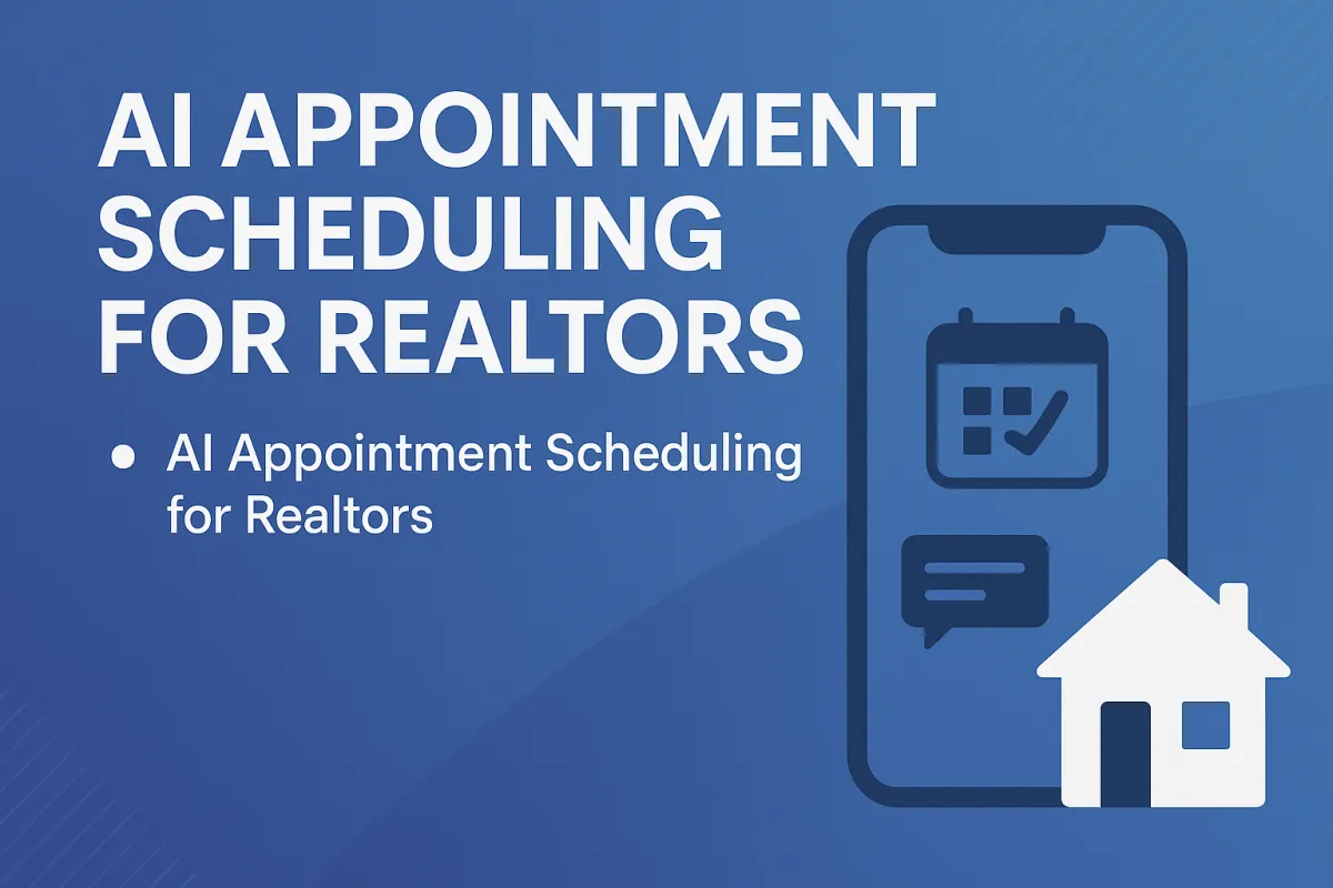 Stock image representing AI Appointment Scheduling for Realtors