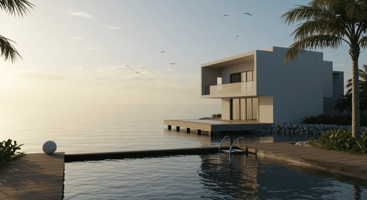 Hudayriyat Island waterfront villas in Abu Dhabi compared to Dubai property prices  Post Description (Meta Description):