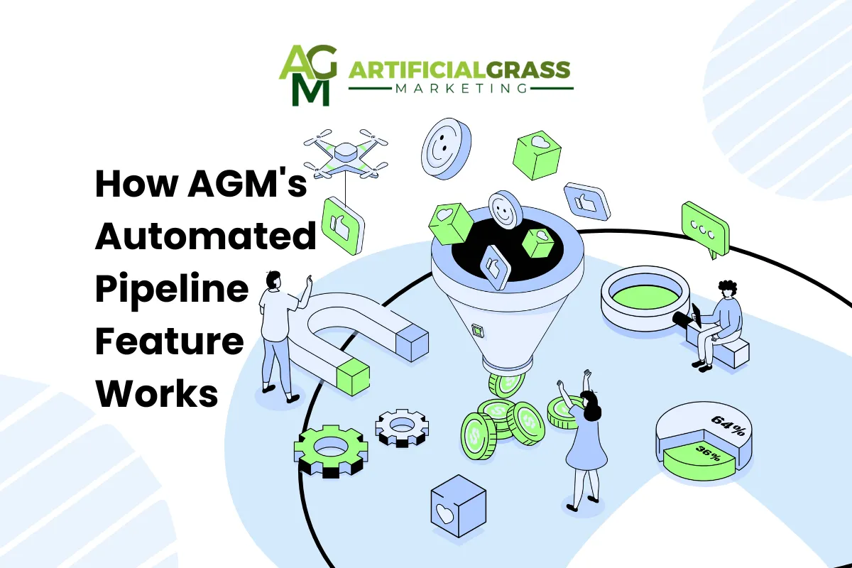 AGM Automated Pipeline Guide for Installers | Artificial Grass Marketing