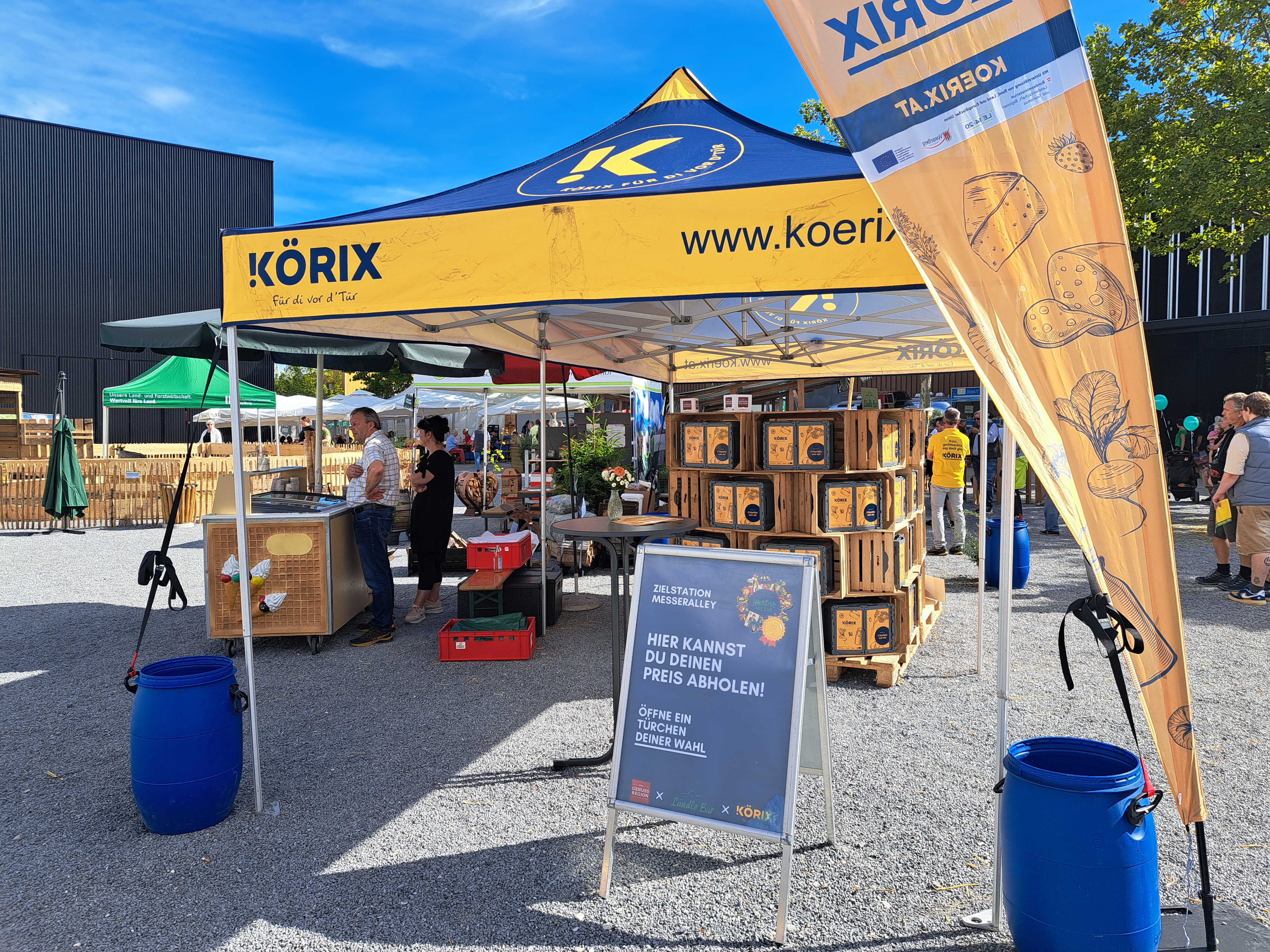 Ländle Bur Bauernmarkt begeistert auf der Dornbirner Herbstmesse