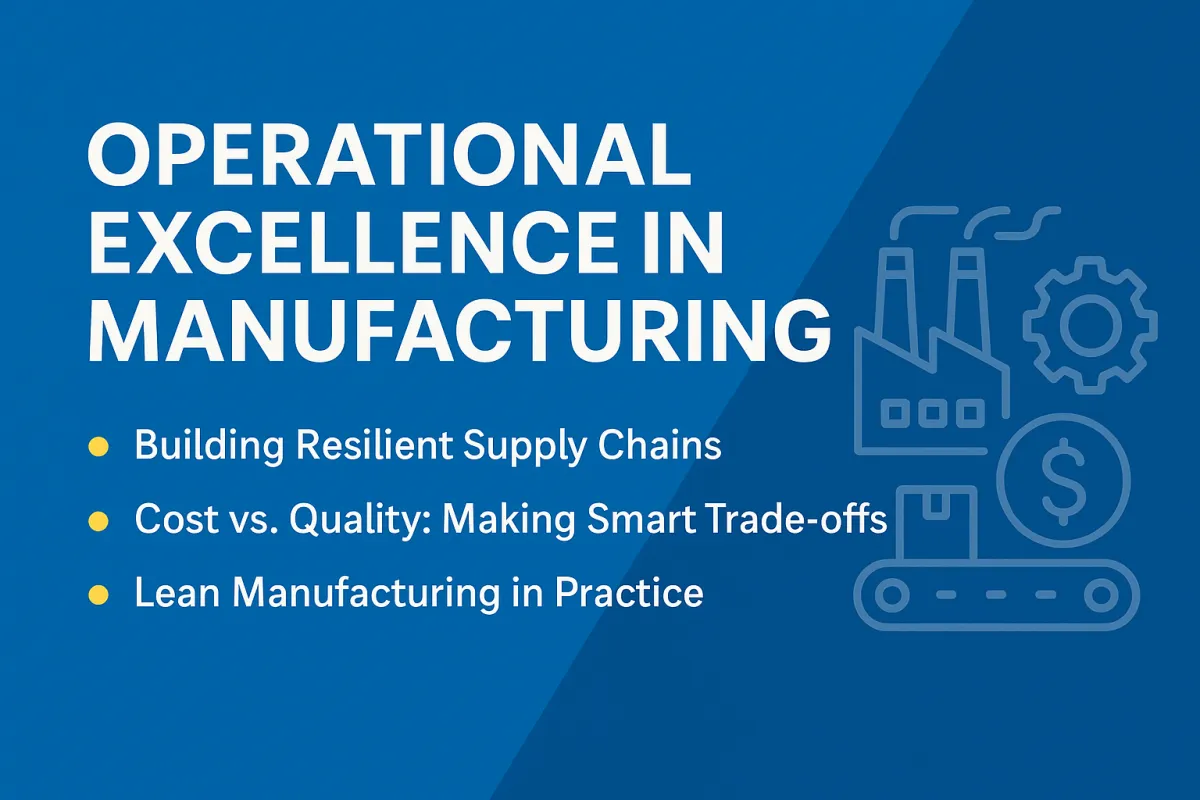 Operational Excellence in Fabrication: Building Stronger, Smarter Supply Chains