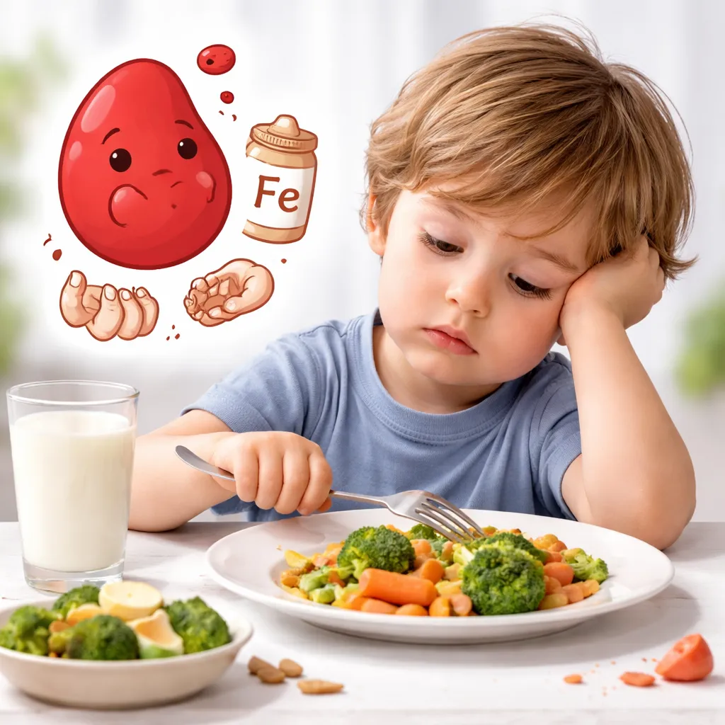 نقص الحديد عند الأطفال