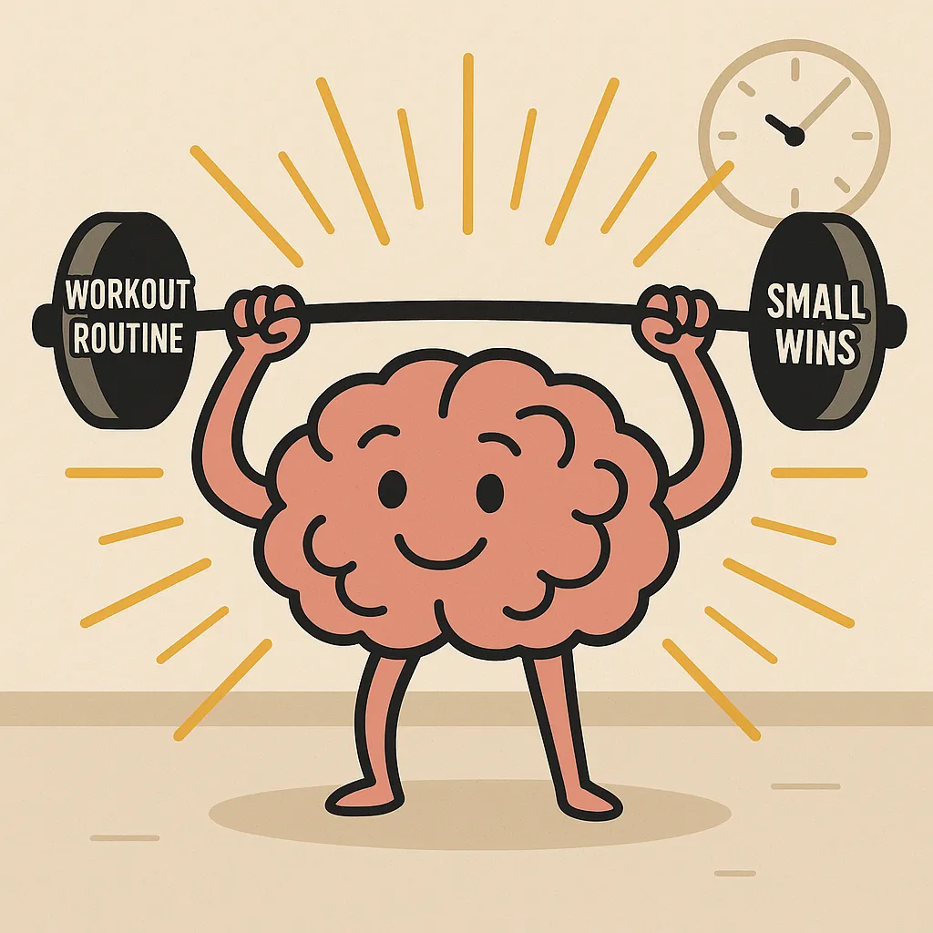 workout routine - small wins