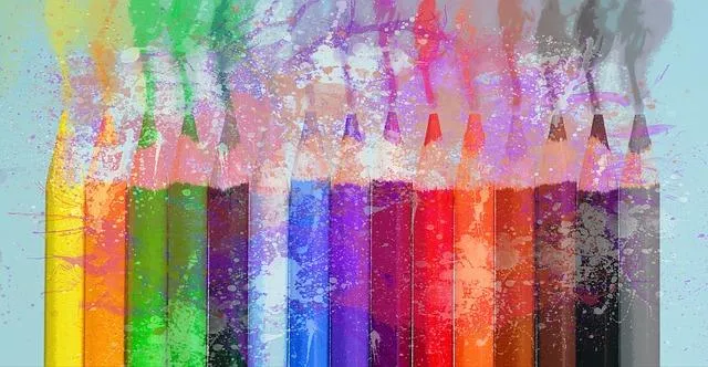 Colouring Book Crayons