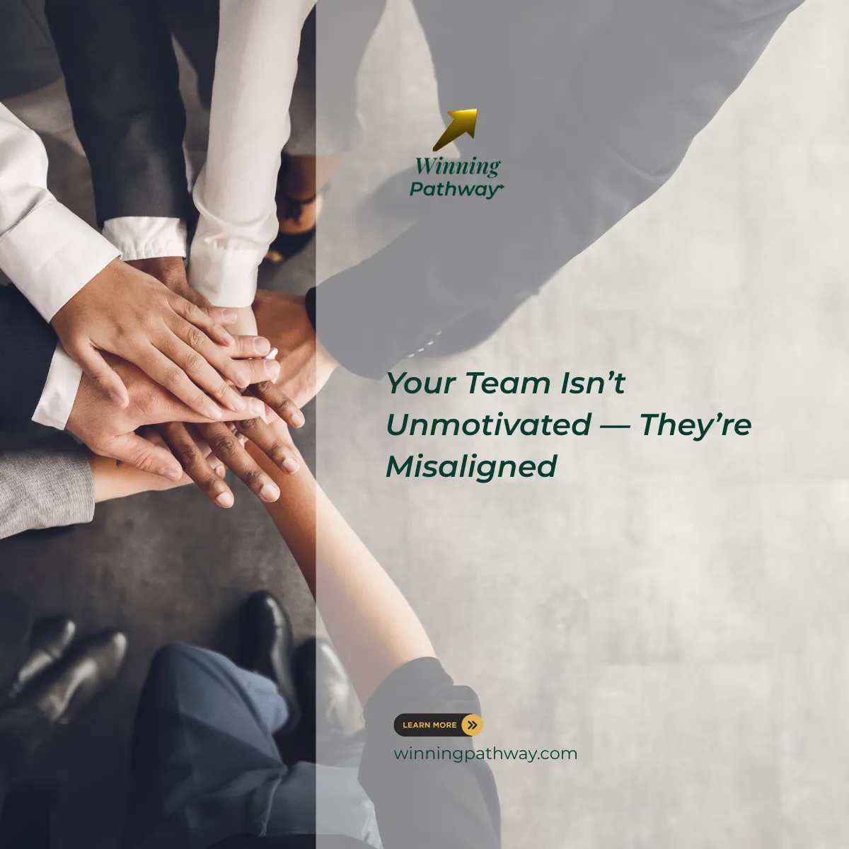 Most Teams Aren’t Unmotivated — They’re Misaligned