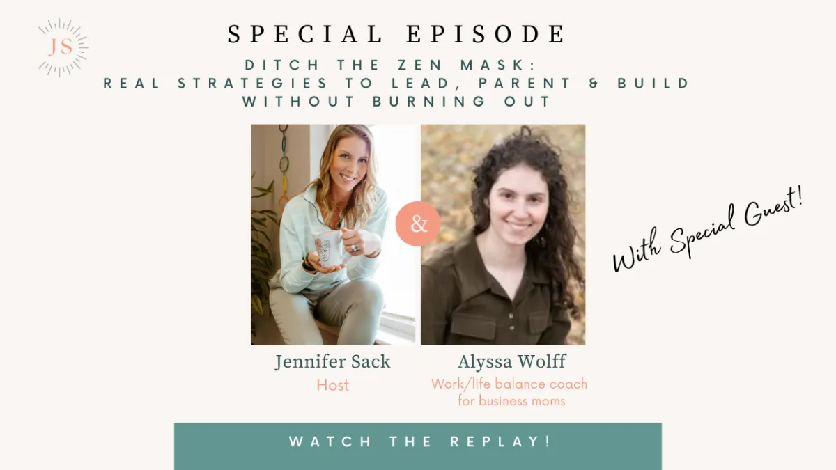 Ditch the Zen Mask: Real Strategies to Lead, Parent & Build Without Burning Out