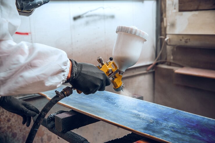 Furniture and Woodwork Spray Painting