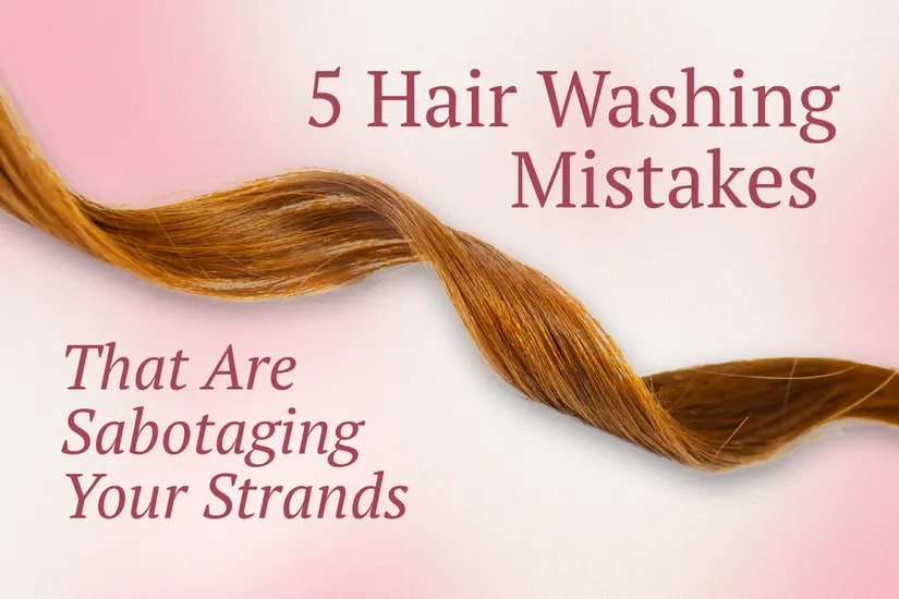 5 Hair Washing Mistakes That Are Sabotaging Your Strands