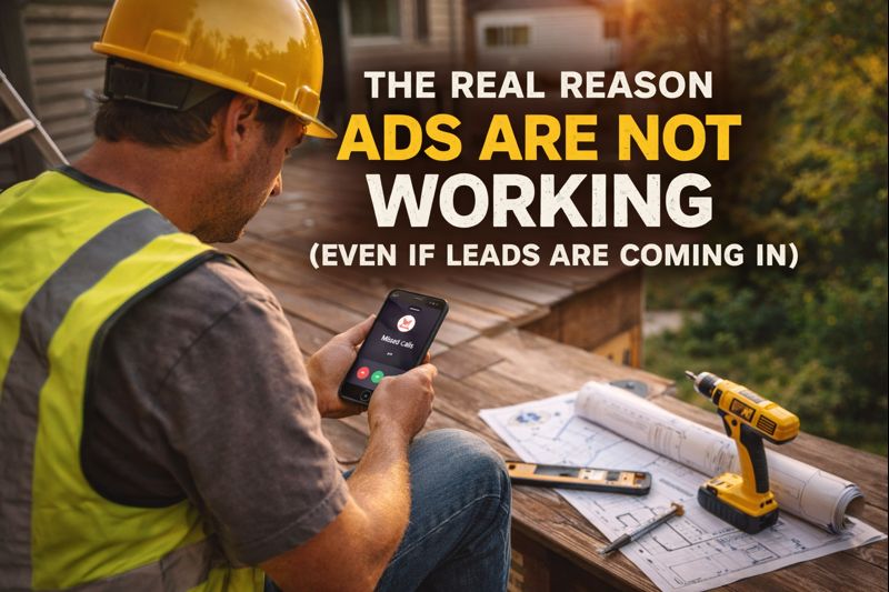 The Real Reason Your Ads Are Not Working (Even If Leads Are Coming In)