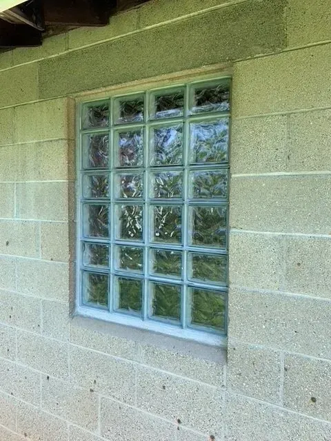 Glass Block Window