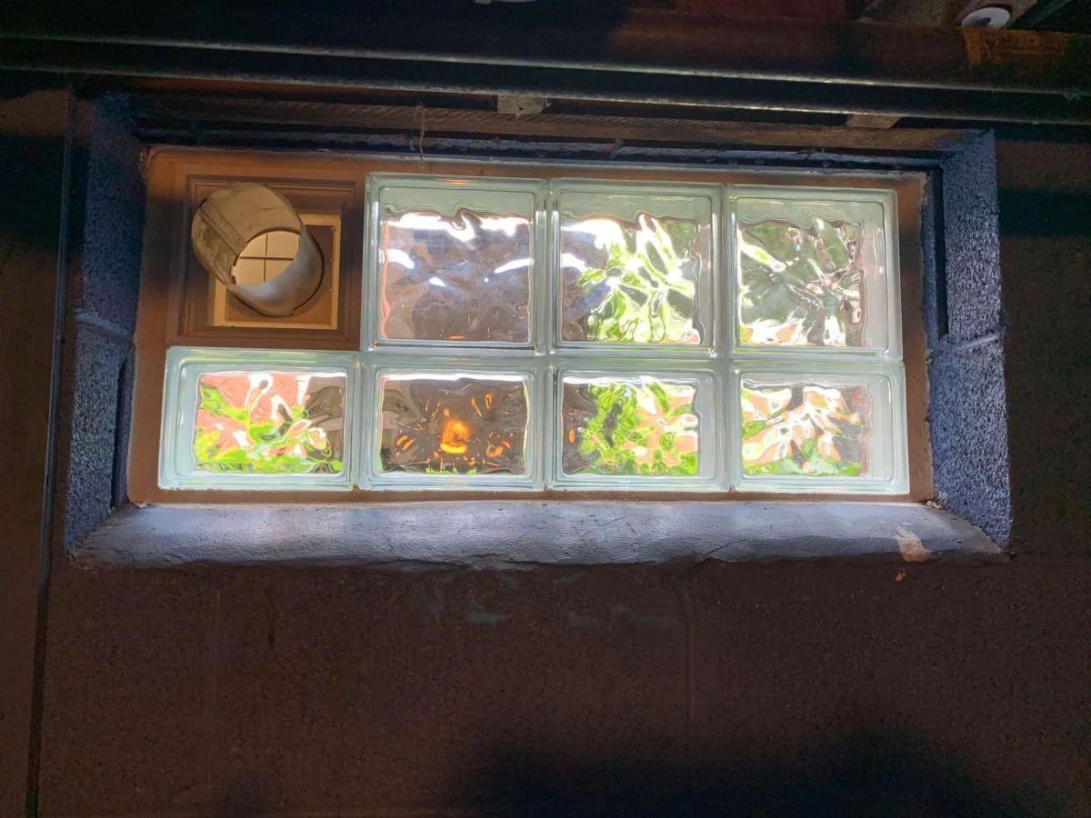 Glass Block windows