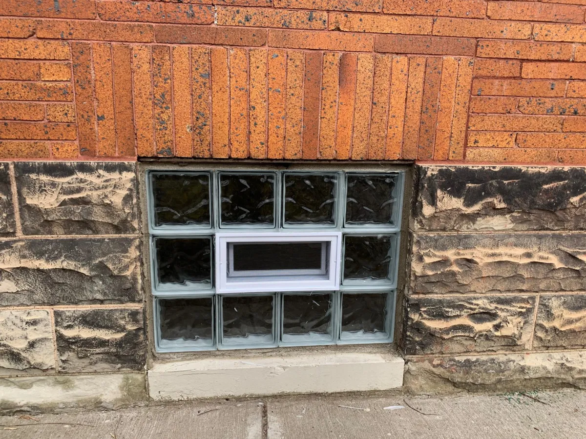 Glass Block Window Replacement