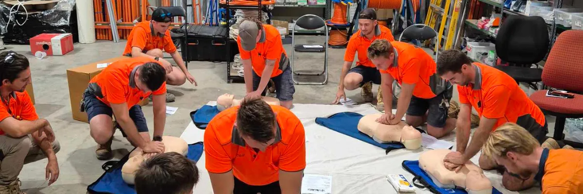 CPR and oxygen therapy course