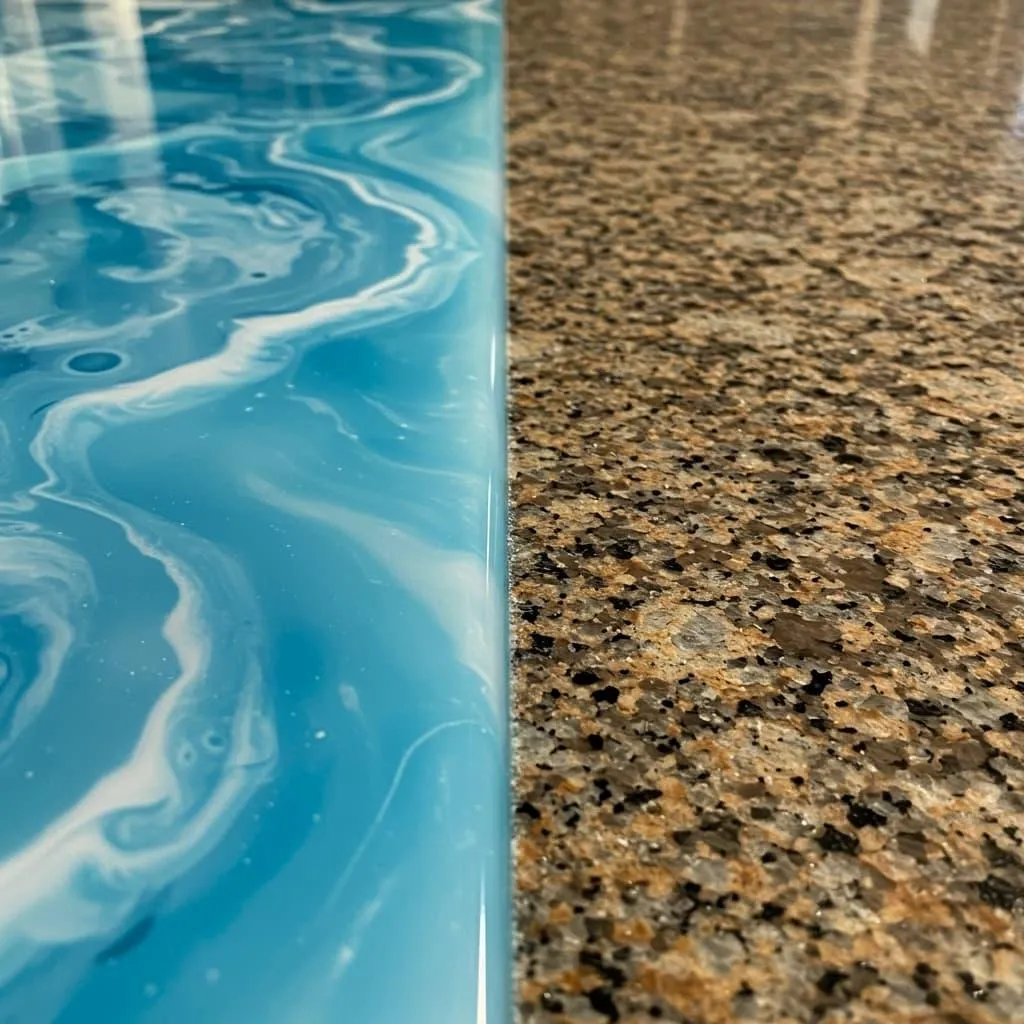 Epoxy Countertops vs Granite | Eastern Iowa Kitchen Guide