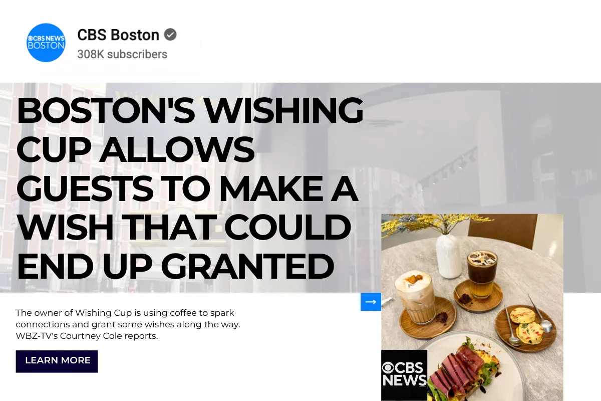 Wishing Cup Cafe in Boston