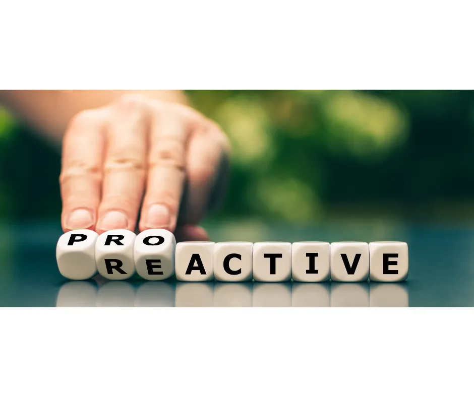 Becoming Proactive through the Dip