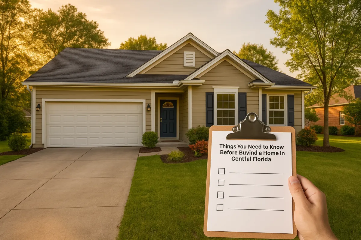 Things You Need to Know Before Buying a Home in Central Florida: A Buyer’s Checklist for Lake Helen, Osteen & More