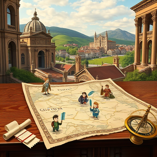 A vibrant and detailed photorealistic depiction of a scissor lift rental scene set against a bustling urban construction environment. The centerpiece is a sleek, modern yellow scissor lift extended high above a city street, with its platform slightly tilted to reveal a worker in a bright safety vest and helmet inspecting the surroundings. Surrounding the lift, cranes, scaffolding, and partially constructed commercial buildings contribute to the busy, productive atmosphere. The background features towering glass skyscrapers reflecting a clear blue sky, with fluffy white clouds drifting overhead, evoking a sense of professionalism and optimism. To add quirky personality, playful details include a curious squirrel perched atop the lift’s railings, seemingly watching the activity, and a small, colorful drone hovering nearby, suggesting innovative technology. An animated street scene below shows traffic cones, pedestrians in casual attire, and bicycles, emphasizing an active urban environment. The lighting is soft yet clear, with warm sunlight casting subtle highlights that suggest early morning or late afternoon, enhancing a calm yet upbeat mood suitable for a professional blog. The colors are vibrant and saturated, with yellows, blues, and subtle grays, creating a welcoming and energetic tone. The overall composition balances technical accuracy with lively, approachable elements, making the viewer feel assured about safety and efficiency while adding a fun, quirky twist that makes the scene memorable. The environment is detailed and realistic, emphasizing the usefulness of scissor lift rentals for commercial construction projects in a dynamic cityscape, without incorporating human figures prominently but highlighting their essential presence through their equipment and activity.