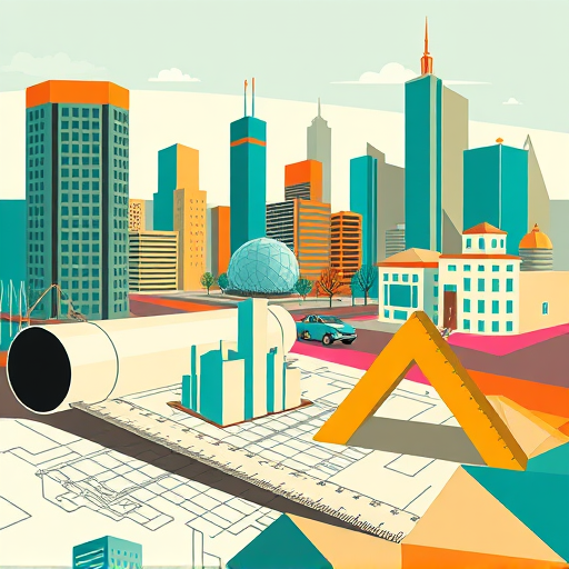 A surreal, whimsical depiction of the architectural costs in Bayonne, New Jersey, manifesting as a fantastical cityscape where buildings stretch and warp like melting clocks from Salvador Dalí’s paintings. Elegant skyscrapers and cozy homes emerge from a shimmering, reflective surface resembling a calm harbor, their structures twisting and floating in mid-air amidst swirling clouds of soft pastel hues—blues, pinks, and golden ochre—that evoke a sense of calm curiosity. Architectural blueprints cascade like cascading waterfalls, intertwining with playful elements like quirky measuring tapes that coil around the structures, and giant, exaggerated dollar signs made of glass that shimmer with an iridescent glow, hinting at the financial theme. Subtle details include floating pencils, tiny floating ladders, and miniature cranes balancing precariously atop rooftops, injecting a sense of quirky chaos and whimsy. The background features a dreamy sky with surreal, oversized moons and floating islands, suggesting the layered, unpredictable nature of architectural budgeting. The overall mood is contemplative yet playful, blending professional curiosity with a touch of eccentricity. The art style’s characteristic warped perspectives and imaginative distortions are complimented by a harmonious, muted color palette that filters the scene in calming blues and warm sunset tones, evoking both trust and intrigue about the cost of architectural services in this unique New Jersey town.