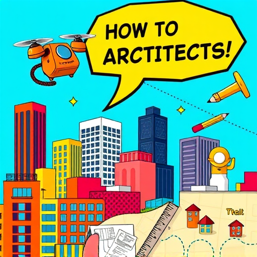 A vibrant and eye-catching pop art style illustration depicting a bustling urban landscape of Newark, New Jersey, highlighting the theme of architecture firms with excellent reviews nearby. The scene features a dynamic collage of modern and historic buildings, each with bold outlines and exaggerated proportions, showcasing sleek glass skyscrapers, classic brick structures, and quirky, unconventional architectural elements like oversized windows or playful rooftop sculptures. Scattered among the cityscape are exaggerated magnifying glasses hovering over select buildings, emphasizing positive reviews, represented as colorful thumbs-up icons or sparkling star ratings. To add personality, include stylized, oversized architectural tools such as a giant pencil, ruler, and blueprints fluttering through the air, with one whimsical blueprint floating like a kite, complete with tiny smiling faces symbolizing satisfied clients. The background is a lively, sunset-hued skyline transitioning from fiery oranges to cool purples, with cartoonish clouds and swooping lines conveying energy and optimism. Playful details like bouncing street signs pointing to popular neighborhood spots or a whimsical, caricatured Newark skyline with exaggerated landmarks bring in fun personality. The overall mood is upbeat, professional yet approachable, with a vibrant, colorful palette featuring bold reds, electric blues, sunny yellows, and sharp blacks characteristic of pop art. No human figures are necessary, but decorative elements like flying papers, geometric patterns, and quirky architectural icons infuse the scene with personality and creative flair, making the cover visually appealing, lively, and perfectly suited for a contemporary, engaging blog about reputable architecture firms in Newark.