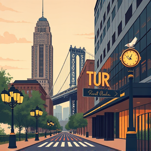 A richly detailed Baroque-style illustration capturing the essence of urban architects in Ridgewood, New Jersey. The scene showcases an ornate, elaborate cityscape blending historic charm with modern architectural elements—gingerbread-style facades, intricate wrought-iron balconies, and grand stone archways intertwined with sleek contemporary buildings. In the foreground, towering blueprint scrolls and drafting tools, such as compasses and ink quills, are artistically intertwined with lush foliage sprouting from the pavement, symbolizing growth and creativity amidst urban development. Quirky details include tiny, whimsical sculptures perched atop rooftops—a quirky gargoyle reading a blueprint or a miniature statue of a historic figure gazing over the city—adding a playful personality to the scene. The background features a majestic sky filled with swirling cloud formations and golden sunlight filtering through in warm, opulent hues, casting dramatic shadows that emphasize the Baroque grandeur. Elegant street lamps cast intricate glow patterns onto cobblestone streets, lined with vintage cars and bicycles, hinting at timeless charm and community vitality. The overall mood is one of admiration and inspiration, celebrating the artistry and craftsmanship behind urban design with a touch of whimsical sophistication. The color palette emphasizes deep golds, rich browns, and hints of emerald green, creating a warm, inviting, yet majestic atmosphere that evokes both pride and a playful curiosity about future cityscapes. The entire composition exudes a lush, ornate aesthetic—ornate flourishes, detailed textures, and layered elements—all harmonized in the opulent style of the Baroque, making it a captivating cover that tells a story of creative urban mastery in Ridgewood, New Jersey.