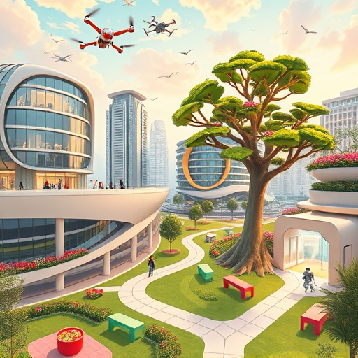 A vibrant and intricate illustration depicting the concept of obtaining a certificate of occupancy, rendered in the distinctive style of Aboriginal art. The scene features stylized, flowing patterns representing building structures—houses, apartments, or commercial spaces—crafted with bold, geometric motifs and interconnected with swirling lines that evoke community and connection. These structures are adorned with symbolic elements like spirals, dots, and concentric circles, emphasizing the journey and processes involved. The background is a lush, earthy landscape dotted with symbolic trees and sacred motifs, blending natural and constructed environments seamlessly. In the foreground, abstract, totemic figures, perhaps resembling inspectors or officials, are stylized with intricate body markings and topped with feather-like motifs, subtly suggesting authority and approval. The color palette revolves around warm, grounding tones such as burnt orange, deep reds, ochres, and contrasting cool accents like turquoise and midnight blue, evoking a sense of calm authority yet inviting warmth. The overall mood is informative yet approachable, with a playful twist—tiny, whimsical details like miniature pathways or symbolic footprints leading through the scene, representing the steps in the process. Perhaps hidden within the pattern are subtle shapes of keys, scrolls, or checkmarks, cleverly integrated to reinforce the theme. The composition avoids explicit human figures but maintains a lively, textured atmosphere full of cultural richness, conveying the importance and complexity of securing a certificate of occupancy in an inviting, culturally resonant manner.