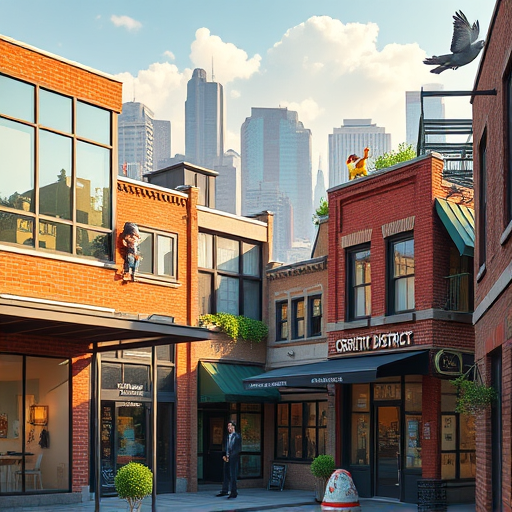 A vibrant and detailed photorealistic scene depicting the process of verifying an architect's license in Elizabeth, New Jersey. The focus is on a sleek, modern laptop placed on a wooden desk, displaying a government or official website, with a magnifying glass hovering over a digital certificate or license, hinting at verification. Around the desk, include subtle touches like a small potted plant, a cup of coffee, and neatly stacked papers, giving a cozy yet professional environment. In the background, an expansive window reveals the cityscape of Elizabeth, New Jersey, with recognizable industrial buildings, a distant skyline, and perhaps a hint of the Elizabeth River, bathed in warm midday sunlight to evoke a calm, focused mood. Incorporate quirky details like a tiny rubber statue of a famous New Jersey mascot or a playful sticky note pinned on the desk with a creative checkmark. The overall tone should feel professional but approachable, with soft, natural colors of blues, greens, and warm neutrals to foster trust and clarity. The art style is hyper-realistic, capturing every detail from reflections on the laptop screen to the textures of the desk, offering a compelling, inviting visual that celebrates the intersection of technology, verification, and the local flavor of Elizabeth, New Jersey.