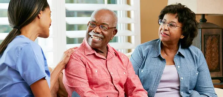 How to support a senior loved one through a transition to care.