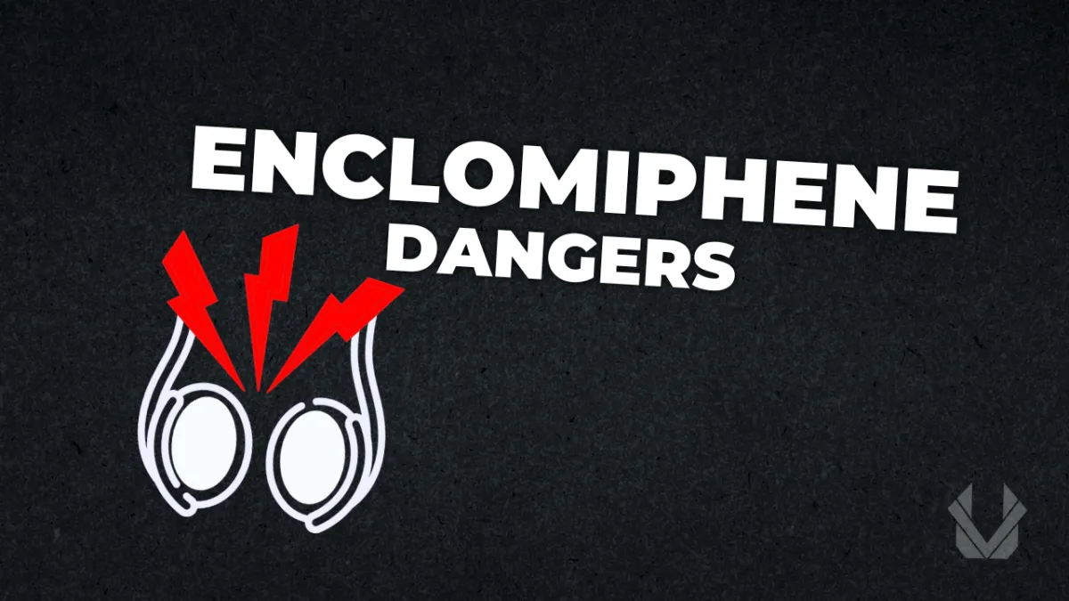 men who used enclomiphene got these side effects