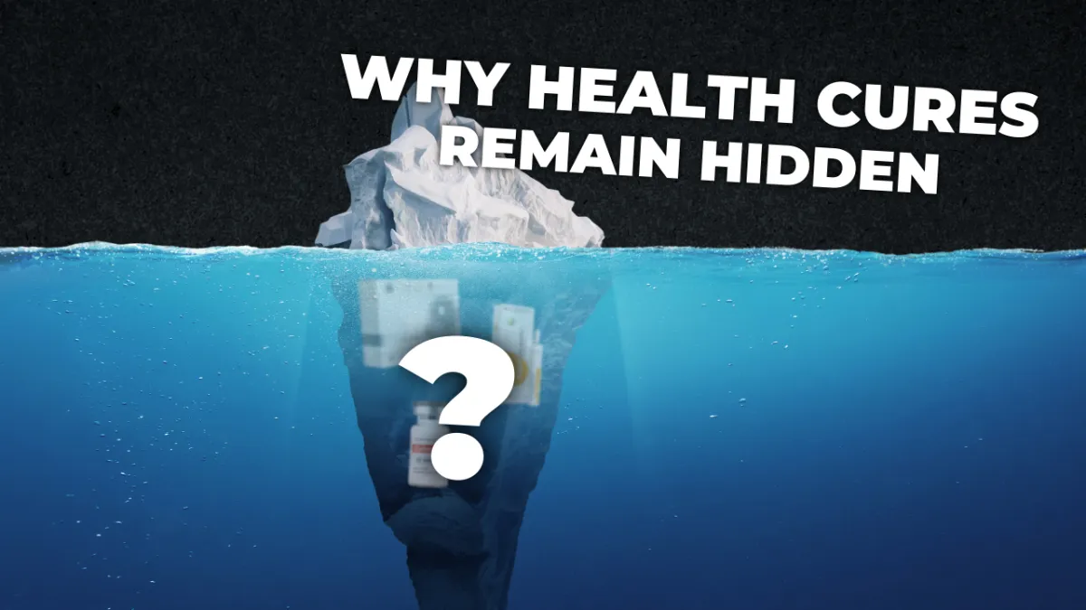 Why Health Cures are Hidden