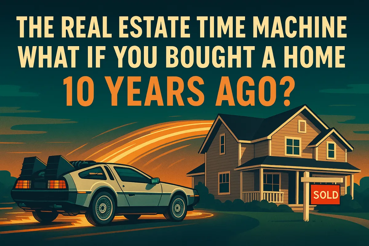 The Real Estate Time Machine: What If You Bought a Home 10 Years Ago?