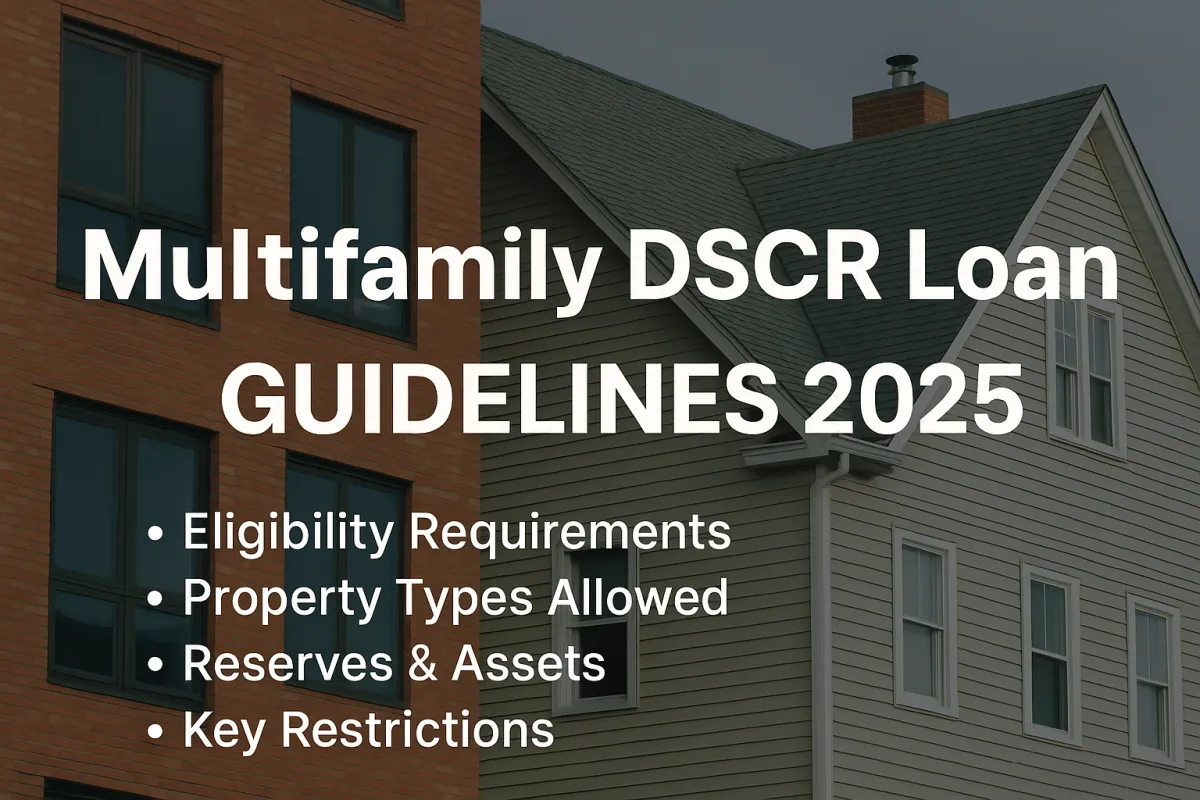 Multifamily DSCR Guidelines