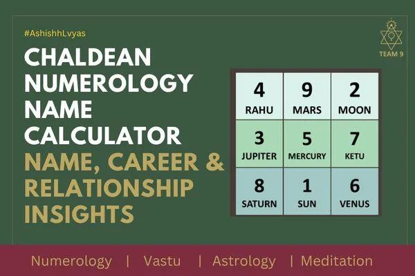 Chaldean Numerology Name Calculator – Name, Career & Relationship Insights