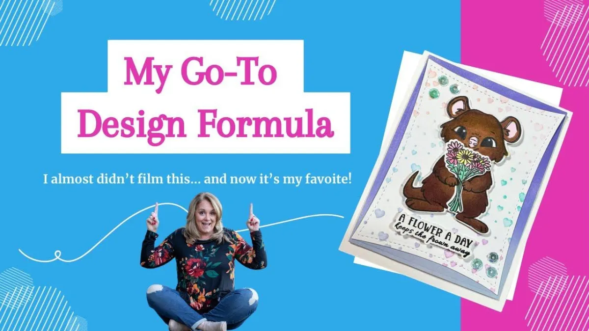 Need a cute card idea that’s simple but polished?