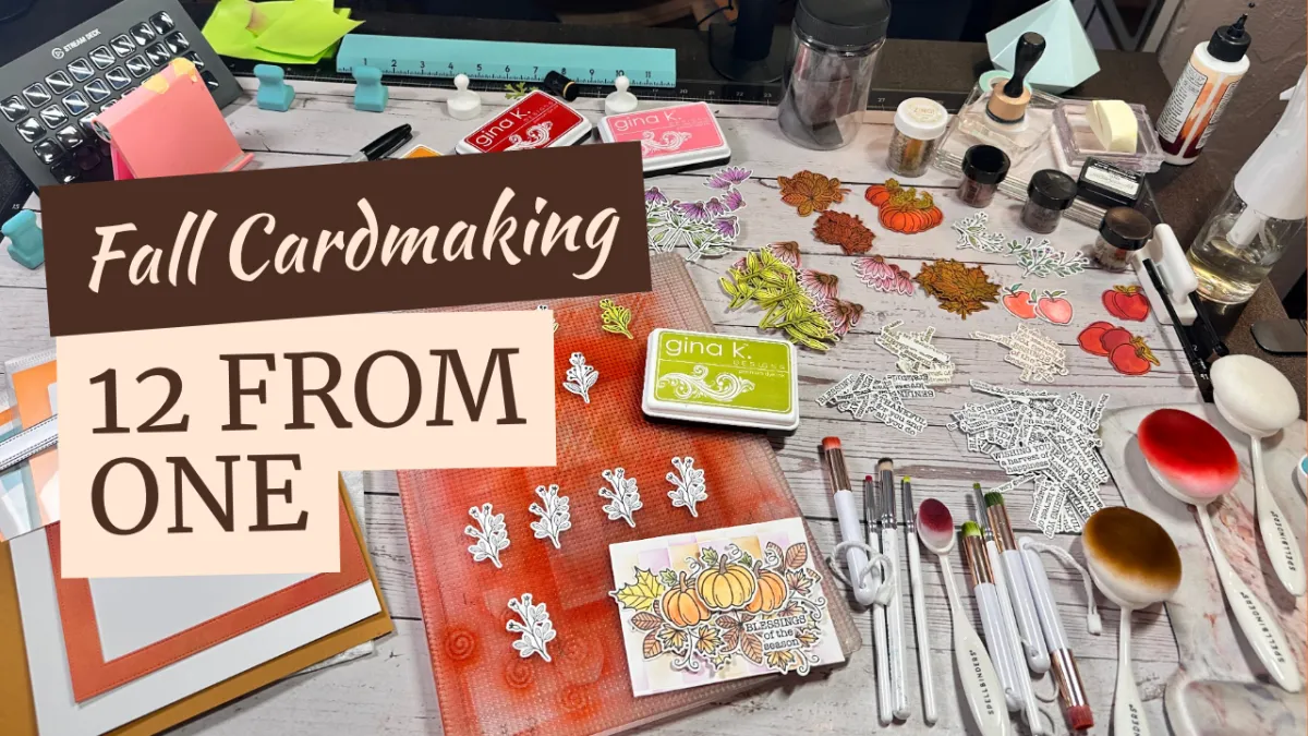 Turn ONE Stamp Set Into Dozens of Cards - My Best Fall Crafting Hack!