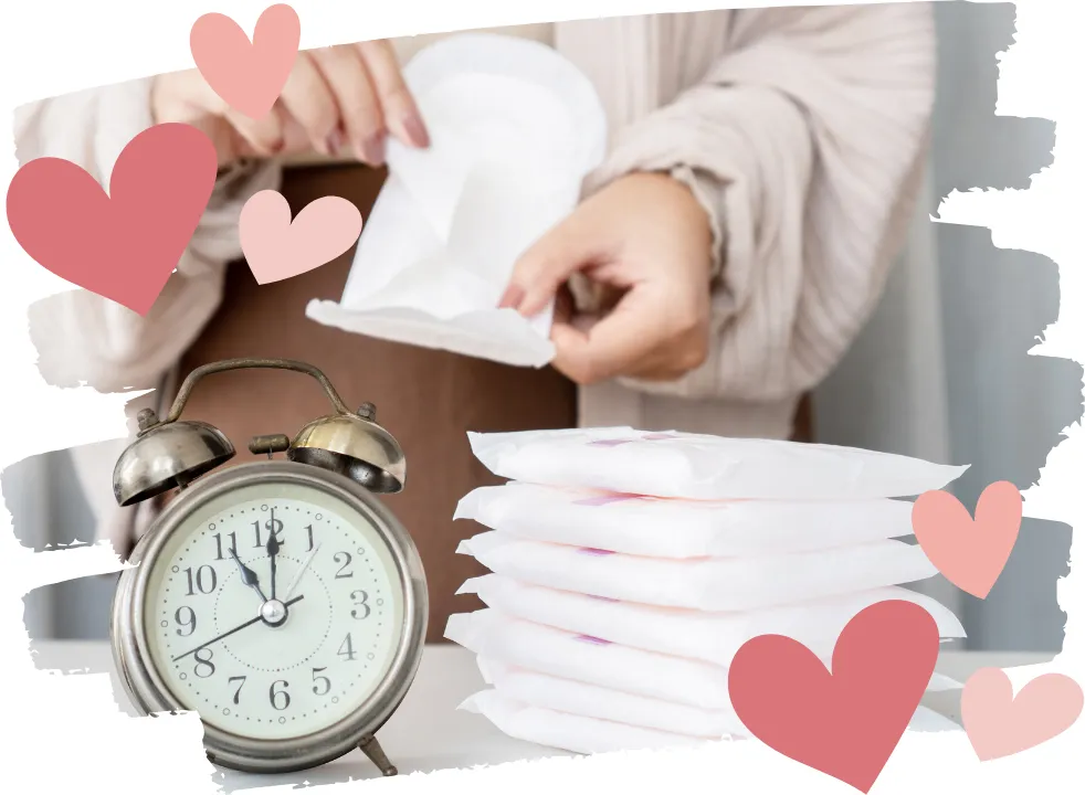 Heavy bleeding in perimenopause