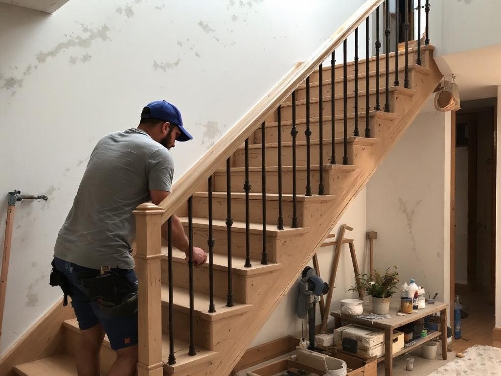 Detailed DIY Guide on Stair and Railing Installation