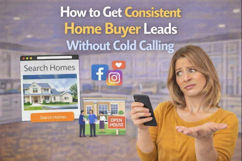 How to Get Consistent Home Buyer Leads Without Cold Calling