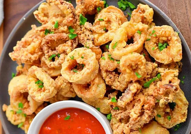 Calamari-Tong dees thai