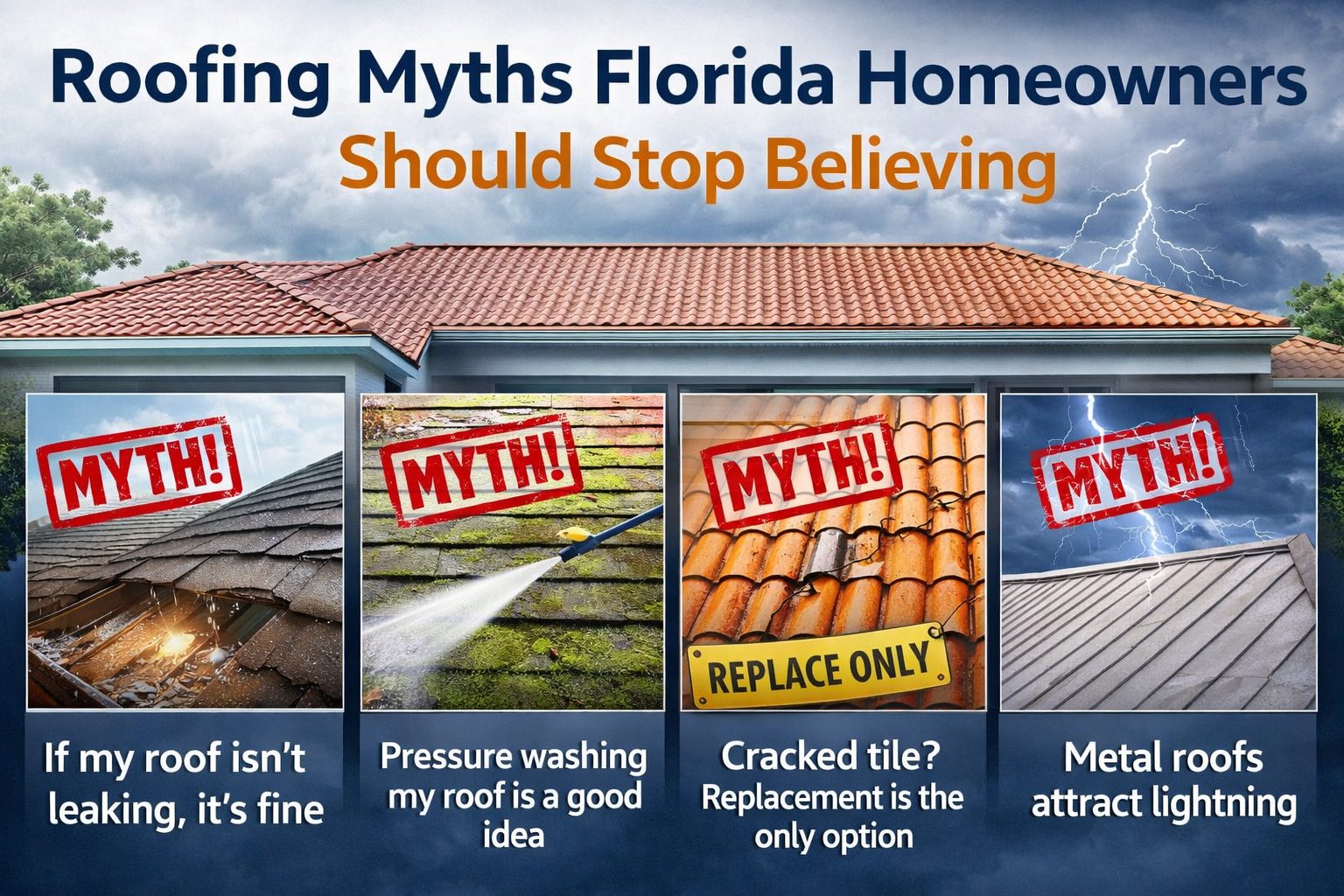 Roofing Myths Florida Homeowners Should Stop Believing