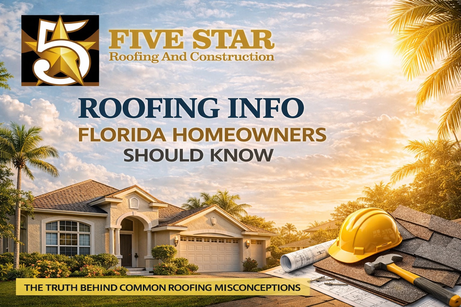 Roofing Myths Florida Homeowners Should Know
