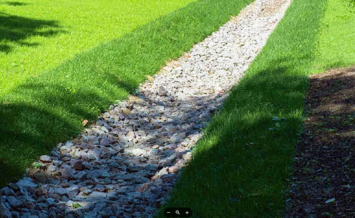 French Drain Near Atlanta