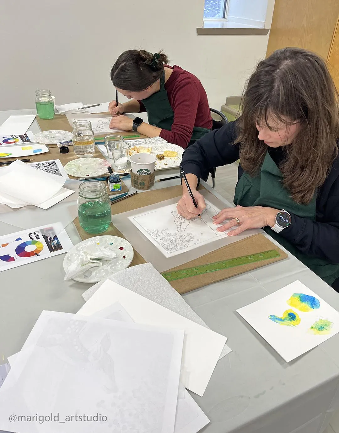 watercolour workshop