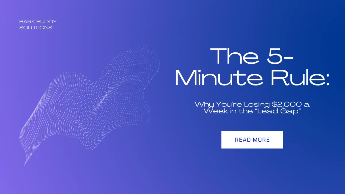 The 5-Minute Rule: Why You’re Losing $2,000 a Week in the “Lead Gap”