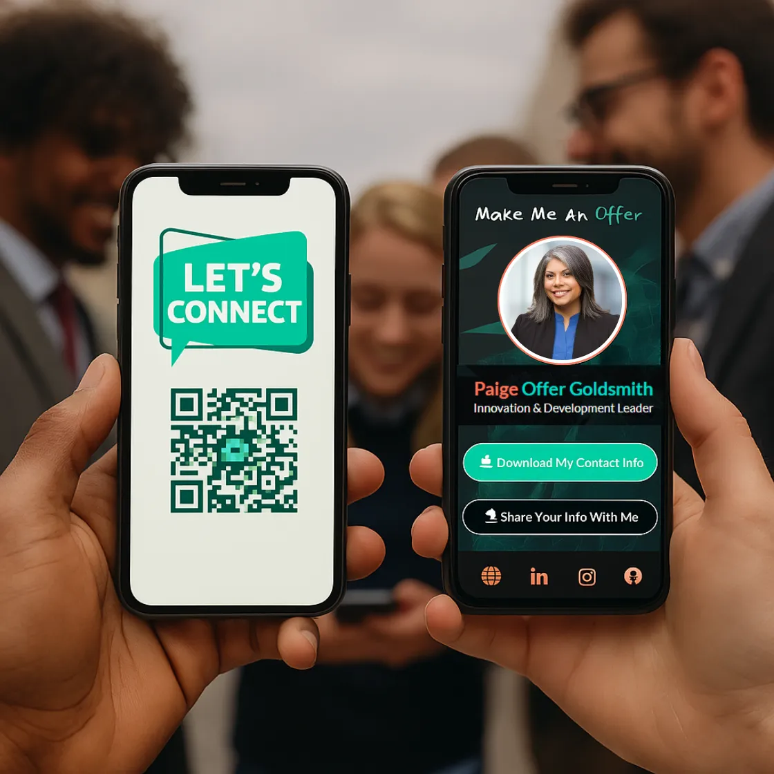 Never Be Without a Business Card Again: The Smarter Way to Connect