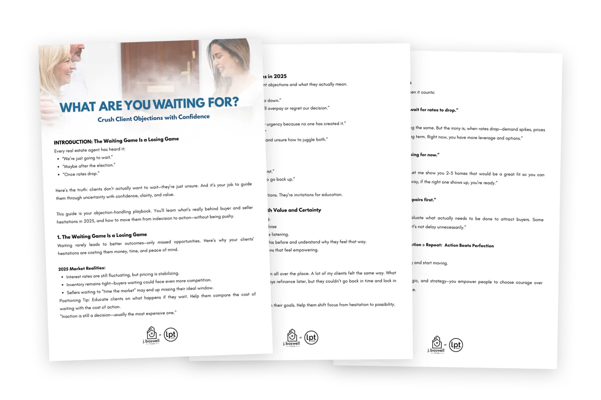 Overcoming Client Objections

